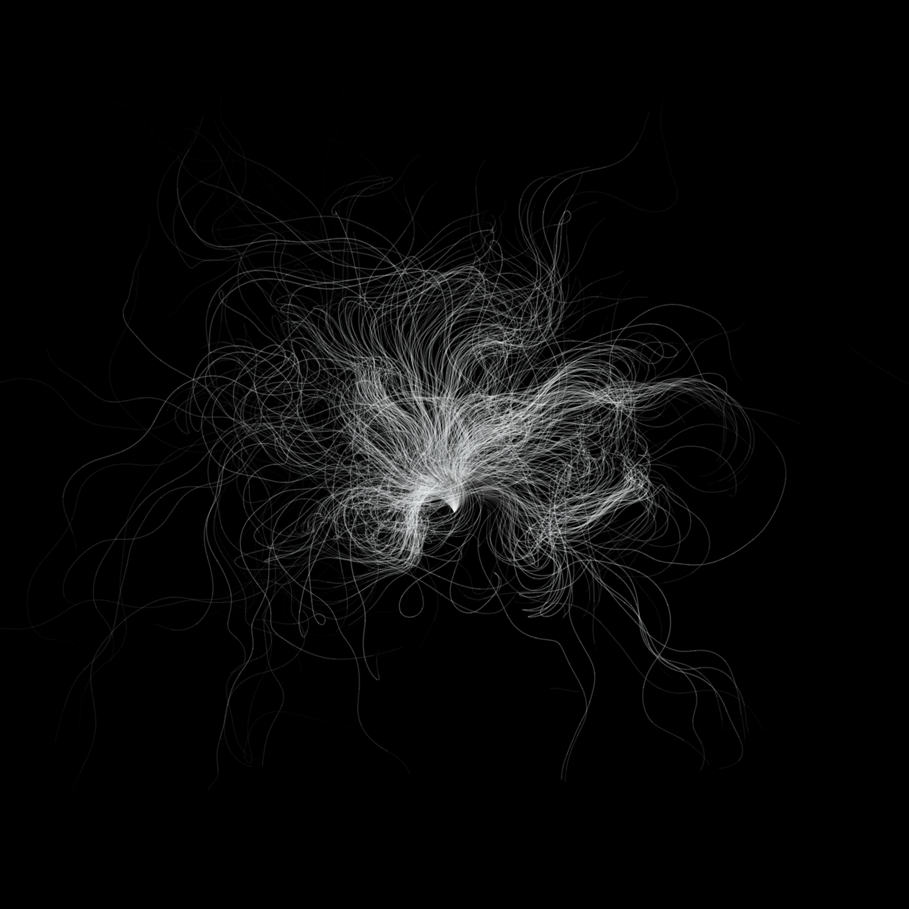 A close-up still from the fixed-form rotation video